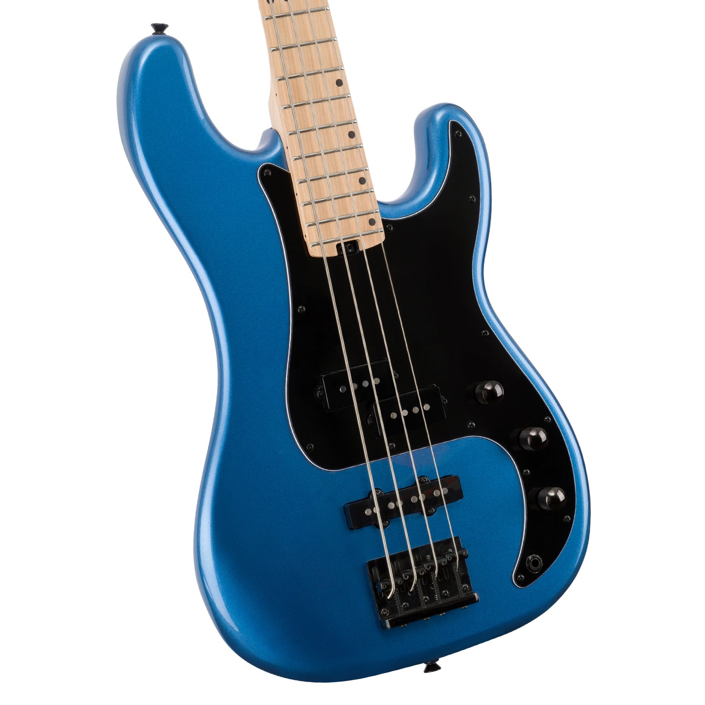 Allen Eden Guitars Nova IV Electric Bass Guitar Midnight Blue