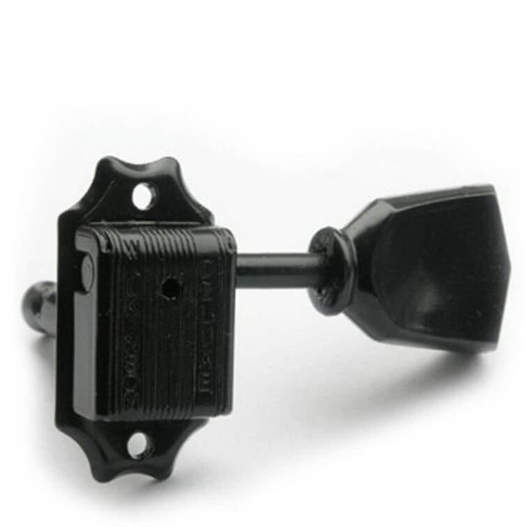 Wilkinson 3x3 Black Aged Vintage Tuners for Gibson/Epiphone Les Paul SG® WJ-44-BK