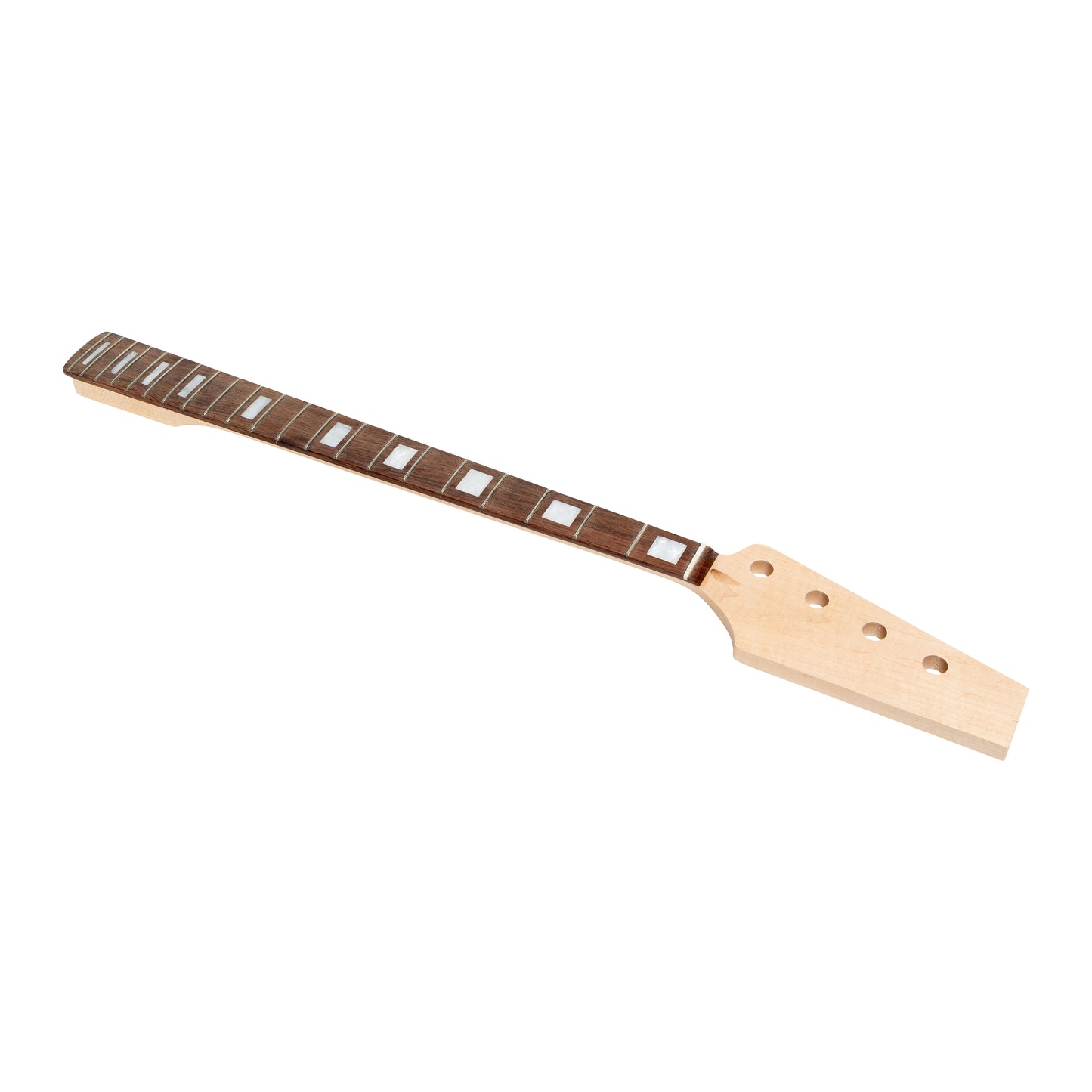 AE Guitars® Full Scale Bass Neck Rosewood Block Inlay