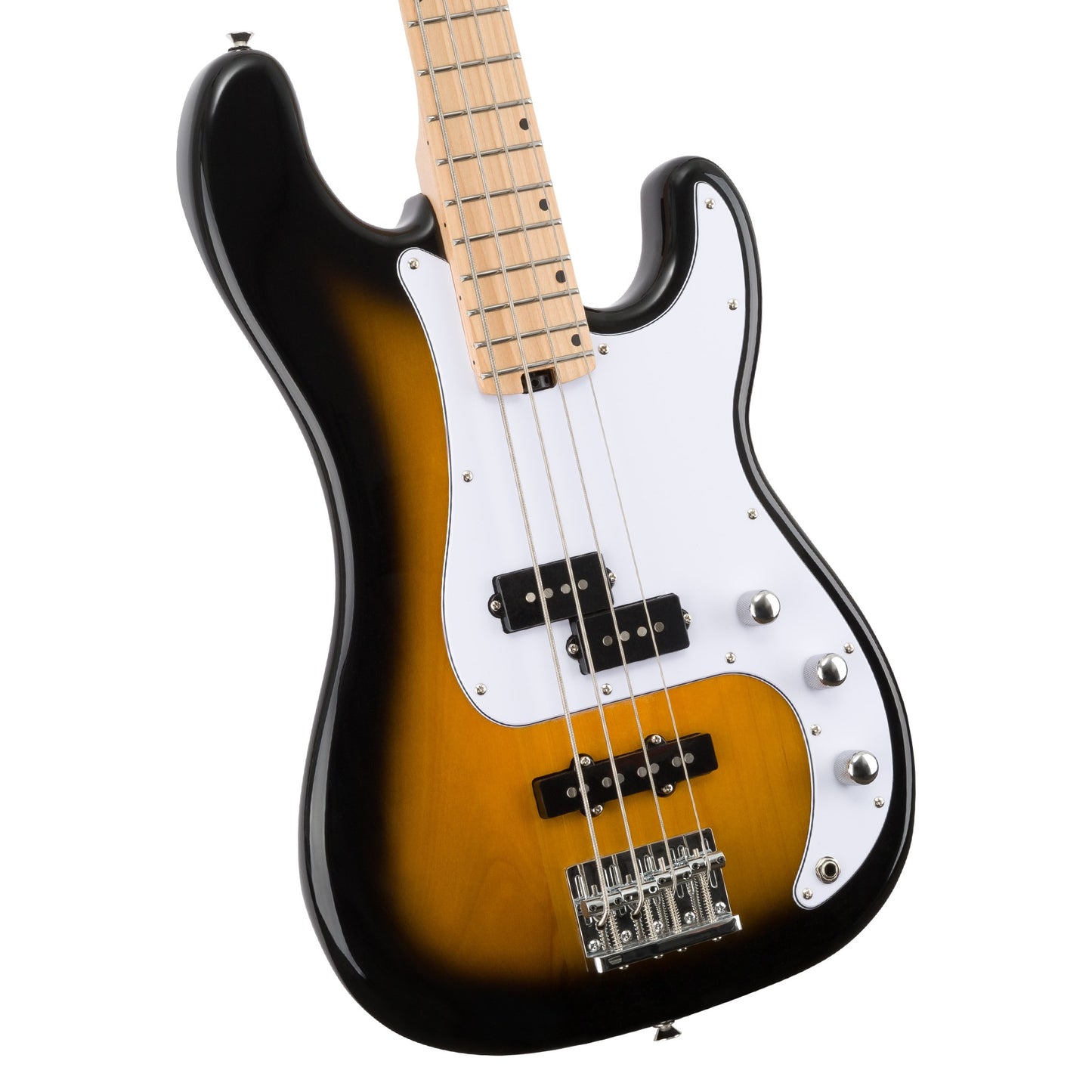 Allen Eden Guitars Nova IV Electric Bass Guitar Tobacco Burst
