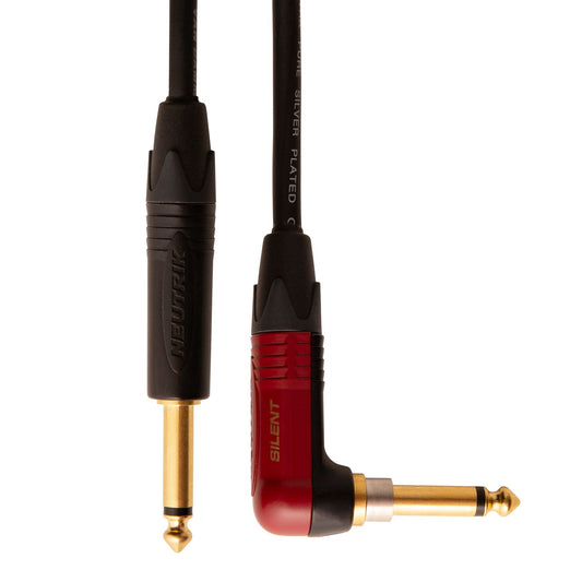PRS Signature Silent Instrument Cable - Right Angle/Straight [25 Feet]