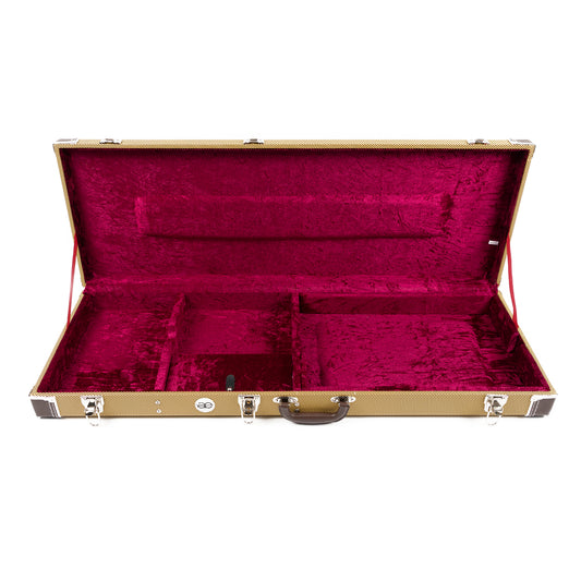 Allen Eden Tweed Hard Shell Guitar Case for Strat / Tele Styles