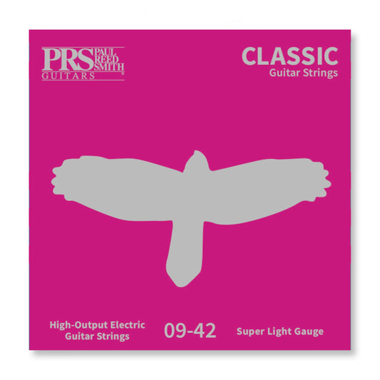 PRS Classic Electric Guitar Strings - .009 - .042 Super Light (3 pack)